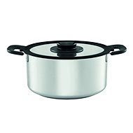 FISKARS Functional Form Hrnec s pokličkou, 5,0 L / 24 cm, nerezová ocel - Pot