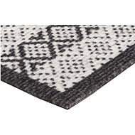 Běhoun Authenti Cook & Clean 103368 creme black 60×180 cm - Koberec