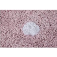 Bio kusový, ručně tkaný Biscuit Pink 120×160 cm - Koberec