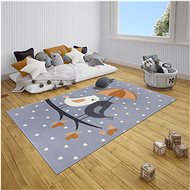 Dětský Adventures 104542 Grey/mustard 160×220 cm - Koberec