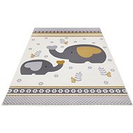 Dětský Adventures 104557 Cream/mustard 120×170 cm - Koberec
