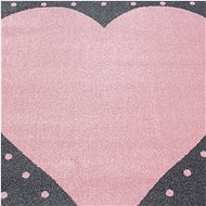 Dětský kusový Bambi 830 pink kruh - Carpet
