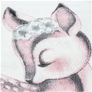 Detský kusový Bambi 850 pink kruh 160 × 160 cm kruh - Koberec