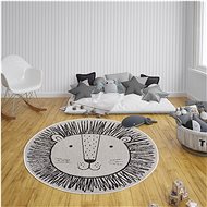 Dětský kusový Flatweave Kids Rugs 104881Cream/Black - Koberec