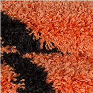 Dětský kusový Fun 6002 orange 100×100 cm kruh - Koberec