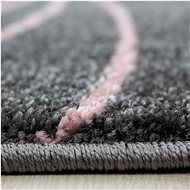 Dětský kusový Kids 610 pink kruh - Koberec