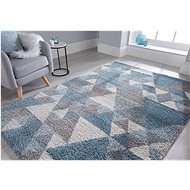 Kusový Dakari Nuru Blue/Cream/Grey - Koberec