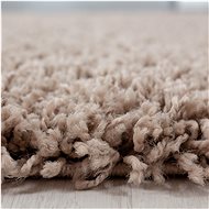 Kusový Dream Shaggy 4000 beige kruh - Koberec
