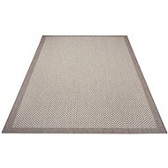 Kusový Flatweave 104821 Light-brown cream - Koberec