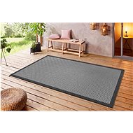 Kusový Flatweave 104822 Black/Grey - Koberec