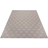Kusový Flatweave 104831 Light-brown/Cream - Koberec