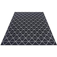 Kusový Flatweave 104833 Black/Cream - Koberec