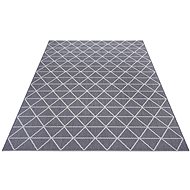 Kusový Flatweave 104834 Grey/Silver 160×230 cm - Koberec