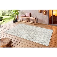 Kusový Flatweave 104835 Cream/Green - Koberec