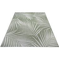 Kusový Flatweave 104850 Green/Cream - Koberec