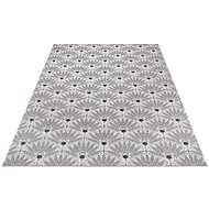 Kusový Flatweave 104860 Black/Cream - Koberec