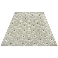Kusový Flatweave 104862 Green/Cream - Koberec