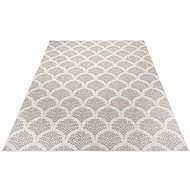 Kusový Flatweave 104863 Cream/Light-brown - Koberec