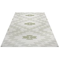 Kusový Flatweave 104870 Cream/Green - Koberec