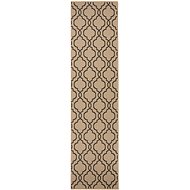 Kusový Florence Alfresco Milan Beige/Black 120×170 cm - Koberec