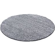 Piece Life Shaggy 1500 light grey circle 80×80 cm circle - Carpet