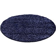Kusový Life Shaggy 1500 navy kruh - Koberec