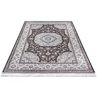Kusový Naveh 105030 Brown, silver 95×140 cm - Koberec