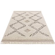Kusový New Handira 105187 Cream, Black - Koberec