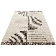 Kusový New Handira 105196 Cream, Black - Koberec