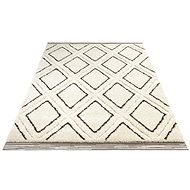 Kusový Norwalk 105101 cream black 120×170 cm - Koberec