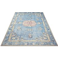 Kusový orientální Chenille Rugs Q3 104757 Light-blue - Koberec