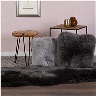 Kusový Premium Sheep 100 Coal 55×85 tvar kožešiny cm - Koberec