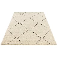 Kusový Retro 105197 Cream, Black 120×170 cm - Koberec