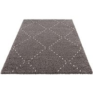 Kusový Retro 105198 Dark Grey, Cream 120×170 cm - Koberec