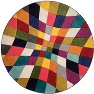Kusový Spectrum Rhumba Multi 160 × 160 cm kruh - Koberec