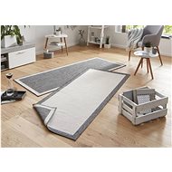 Kusový Twin-Wendeteppiche 103108 creme grau 80×250 cm - Koberec