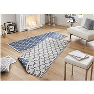 Kusový Twin-Wendeteppiche 103123 blau creme 160×230 cm - Koberec