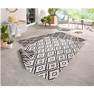 Kusový Twin-Wendeteppiche 103134 schwarz creme - Koberec