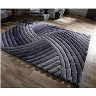 Kusový Verge Furrow Grey 120×170 cm - Koberec