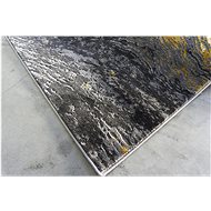 Kusový Zara 9660 Yellow Grey - Koberec