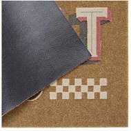 Protiskluzová rohožka MujOriginal 104659 Brown/Cream 45×75 cm - Koberec