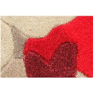Ručně všívaný kusový Infinite Blossom Red 120×170 cm - Koberec