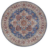 Kusový koberec Asmar 104001 Jeans/Blue kruh 160×160 (průměr) cm - Koberec