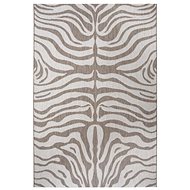 Kusový koberec Flatweave 104844 Light-brown/Cream 160×230 cm - Koberec