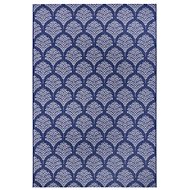 Kusový koberec Flatweave 104866 Blue/Cream - Koberec