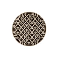 Kusový koberec Florence Alfresco Moretti Black/Beige - Koberec