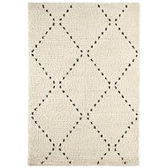 Kusový koberec Retro 105197 Cream, Black 160×230 cm - Koberec