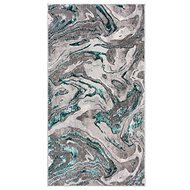 Kusový koberec Eris Marbled Emerald 60×230 cm - Koberec