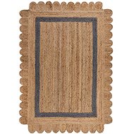 Kusový koberec Grace Jute Natural/Grey - Koberec