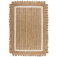 Kusový koberec Grace Jute Natural/White 160×230 cm - Carpet
